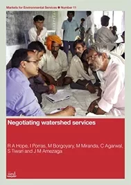 Negotiating watershed services