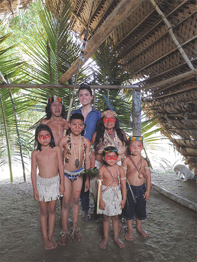 Davo (Wao leader) and his family. For the company, the relationships with Davo made the difference between operating and not operating on any day; when Davo was unhappy, he simply crossed a red thread across the road, and everyone knew no one could transit - Community Affairs had to step in.