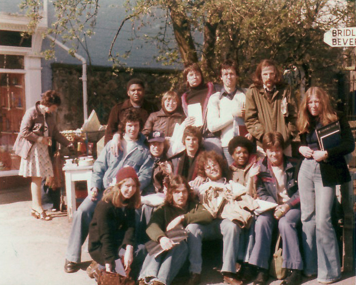Image: On a geography fieldtrip in 1977