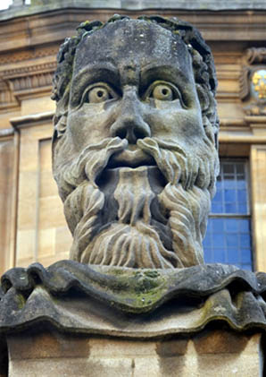 3rd generation Head at the Sheldonian Theatre