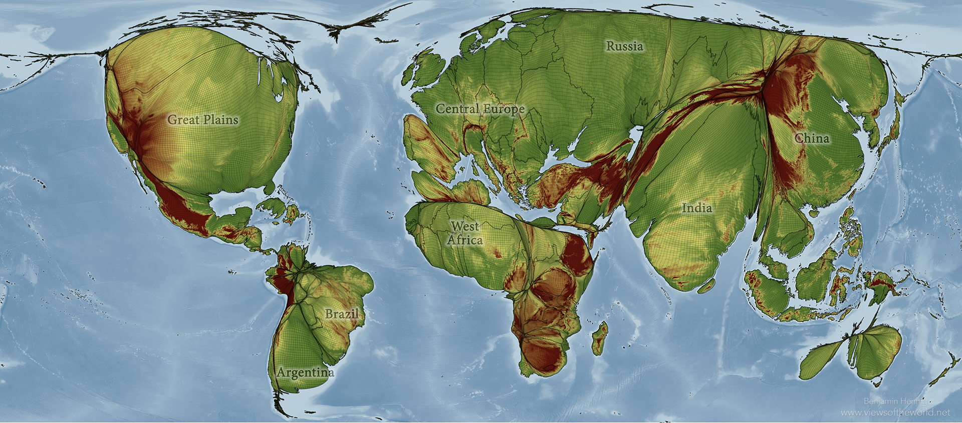 Map 5: Global croplands