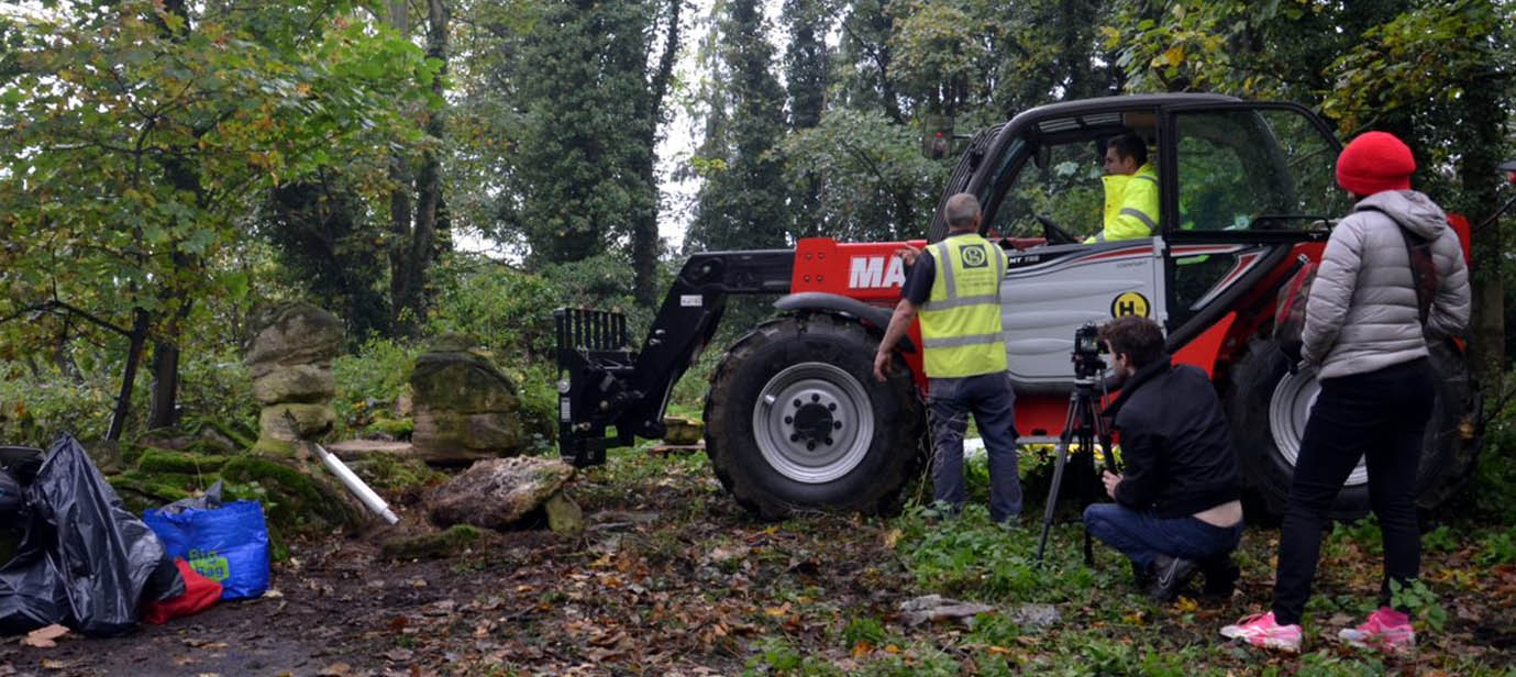 Nuneham Courtenay rescue operation of some of the 2nd generation Heads in October 2017