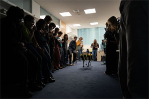 Photographs from the ‘Nature Buffering’ exhibition, curated as part of the Digital Ecologies MSc Course. Source: Karolina Uskakovych
