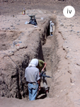 Sampling for OSL dating in exposed dune sections in archaeological sites in India and Sudan