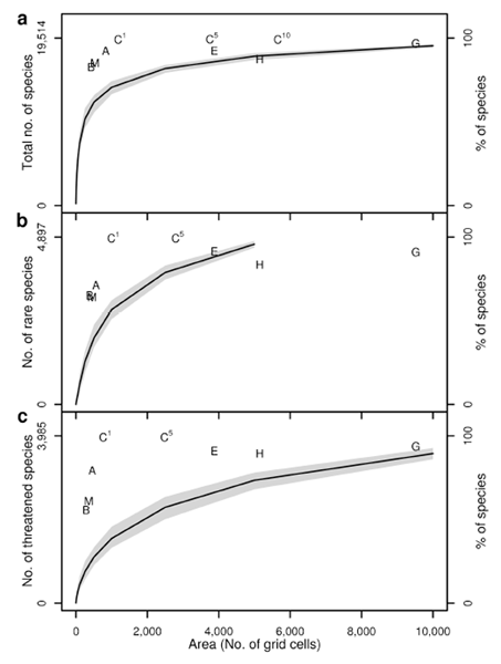 Relative performance of different types of priority network