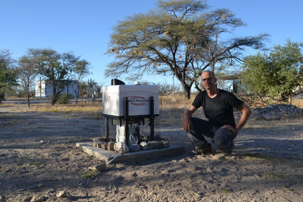HALO Photonics Stream Line lidar system at the Etosha NP Okaukuejo research camp, Namibia. © Sebastian Engelstaedter