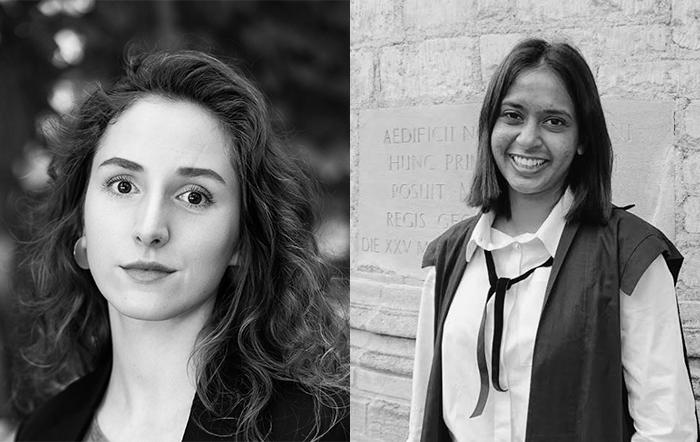 Clarissa Lehne and Lushanya Dayathilake