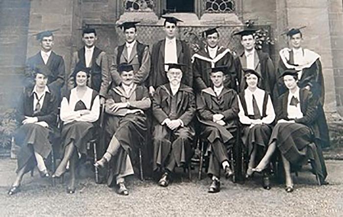 The School of Geography's first degree cohort in 1934