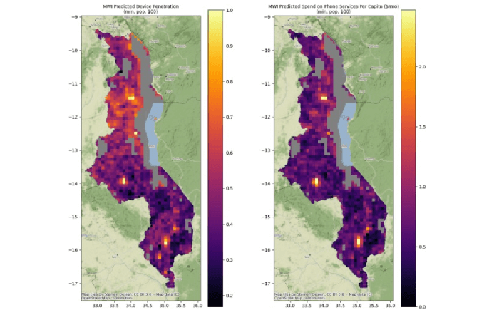Predicting cell phone adoption metrics using machine learning and satellite imagery, by Edward J. Oughton and Jatin Mathurb