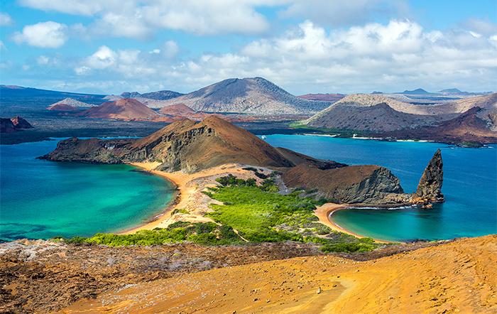 Image: View from Bartolome Island, Galápagos. jcraft5 / Adobe Stock