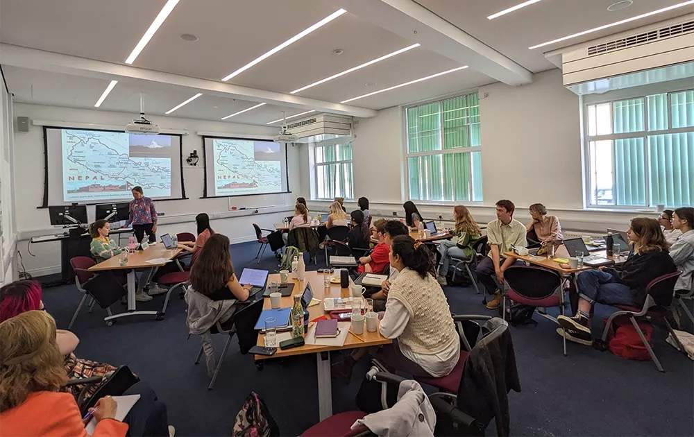 Participants at the Thinking Care-fully with Method workshop.