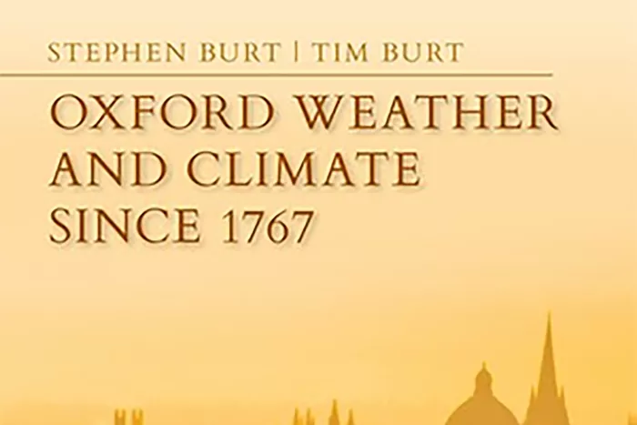 The cover of 'Oxford Weather and Climate since 1767'