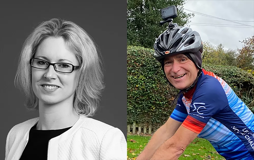 Professors Louise Slater and Christian Brand
