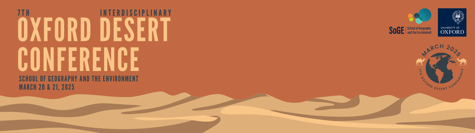 7th Oxford Interdisciplinary Desert Conference