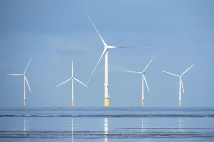 Burbo Bank Offshore Wind Farm, Liverpool, UK