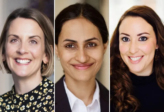 Profs Debbie Hopkins, Radhika Khosla and Janey Messina
